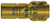 Dixon 3DF2-B 3/8" IND COUPLER, 1/4" NPTF, BRASS Body Material: BRASS Body Size: 3/8"