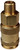 Dixon 3UM3-B 3/8"UNI-COUPLER, 3/8"M-NPTF, BRASS Body Material: BRASS Body Size: 3/8"