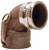DIXON 400DA-90SS Cam and Groove x Cam and Groove Elbows 90 Deg Elbows male adapter x female coupler