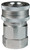 Dixon 3VOF3 3/8" H-STYLE COUPL, 9/16"-18 ORB, S Body Material: STEEL Body Size: 3/8"