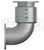 Dixon 430TFXTFAL00000 4" Style 30, TFxTF Swivel w/out Handle, Alum, Buna Seals