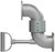 Dixon 44HTFXTFAL00000 4" Style 40 TTMA Flanged w/Buna Seals, Alum