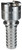 Dixon 4NS6-S 1/2" BOWES COUPLER, 3/4" BARB, 303SS Body Material: 303 STAINLESS Body Size: 1/2"