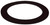 Dixon 500GTCABF 5" Fuel Grade Buna RR Tank Car Gasket (5-1/4" x 3-7/8" x 1/8")