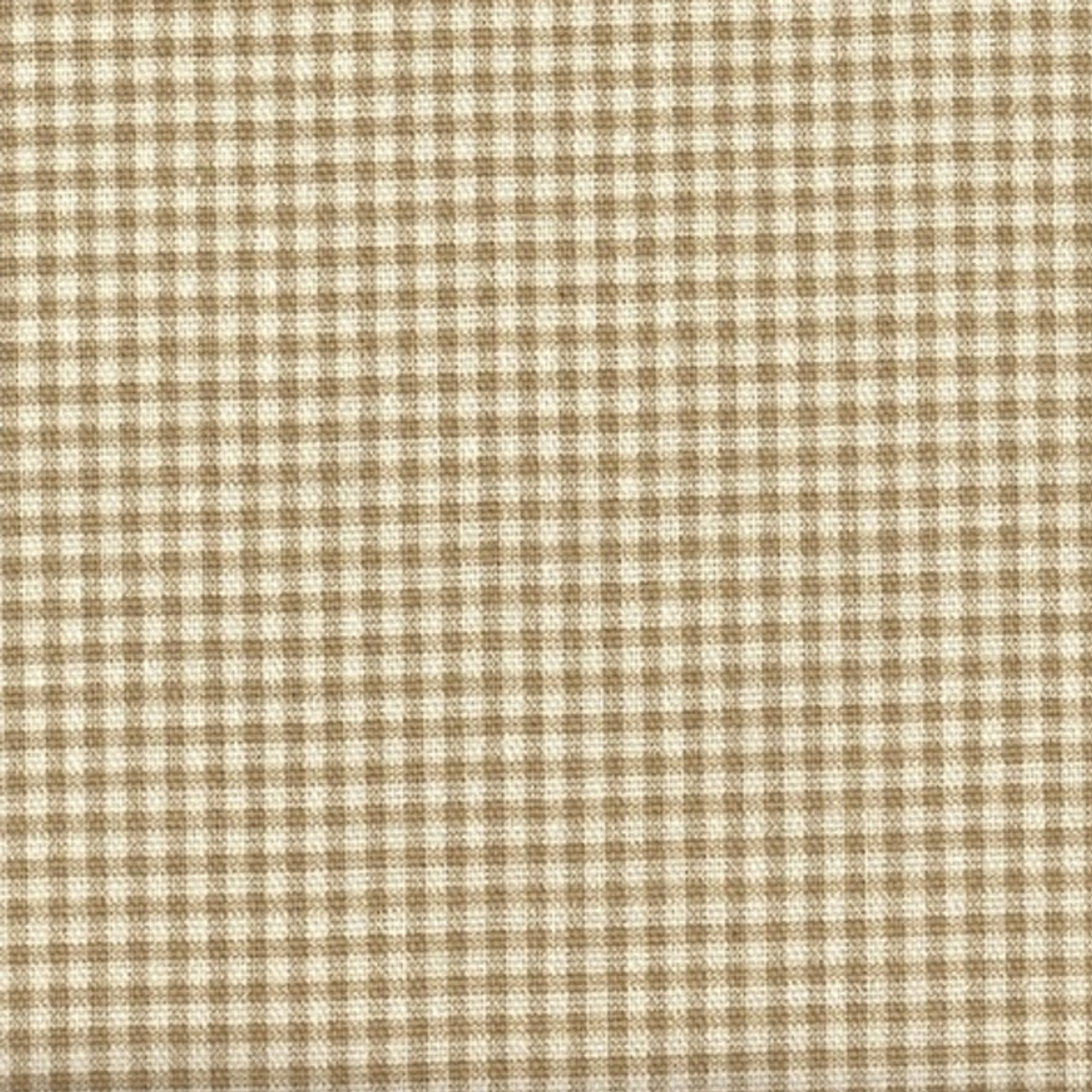 Decorative Pillow In French Country Linen Beige Gingham Close To