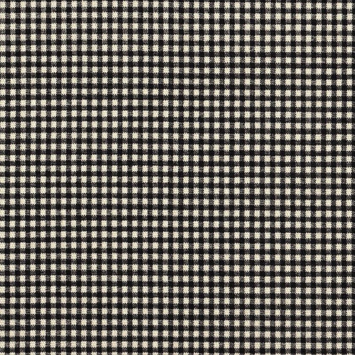 Pillow Sham in French Country Black Gingham