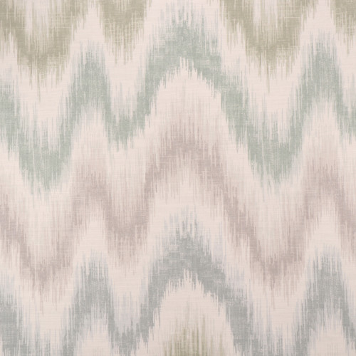 Gathered Bedskirt Leelo Foam Green Chevron Design