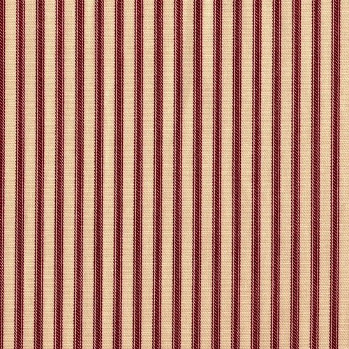 Envelope Pillow In French Country Crimson Ticking Stripe Close To Custom Linens