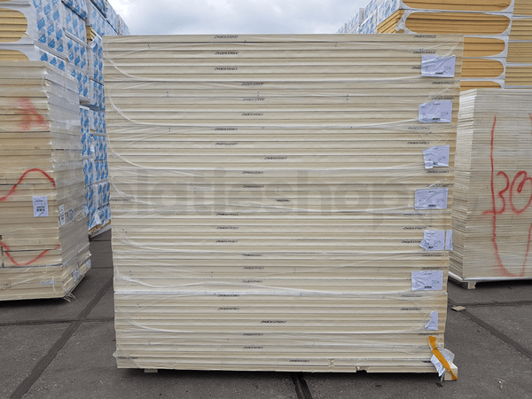 B-keus PIR 2-zijdig aluminium 2400x1200x50mm Rd: 2,27 (2,88m²)