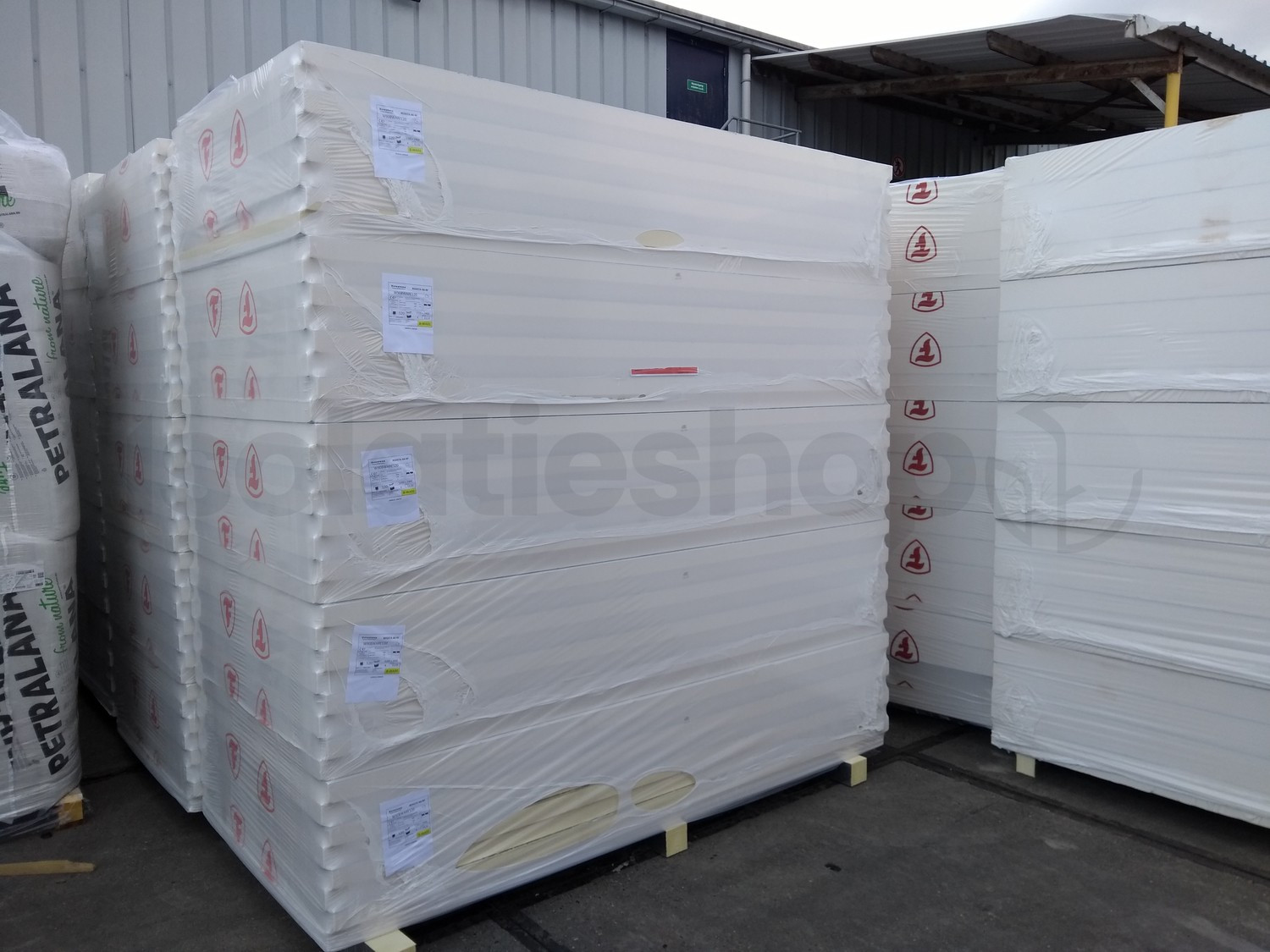 B-Keus PIR 2-zijdig Aluminium 2400x1200x120mm met sponning Rd:5,45 (2,88m²)