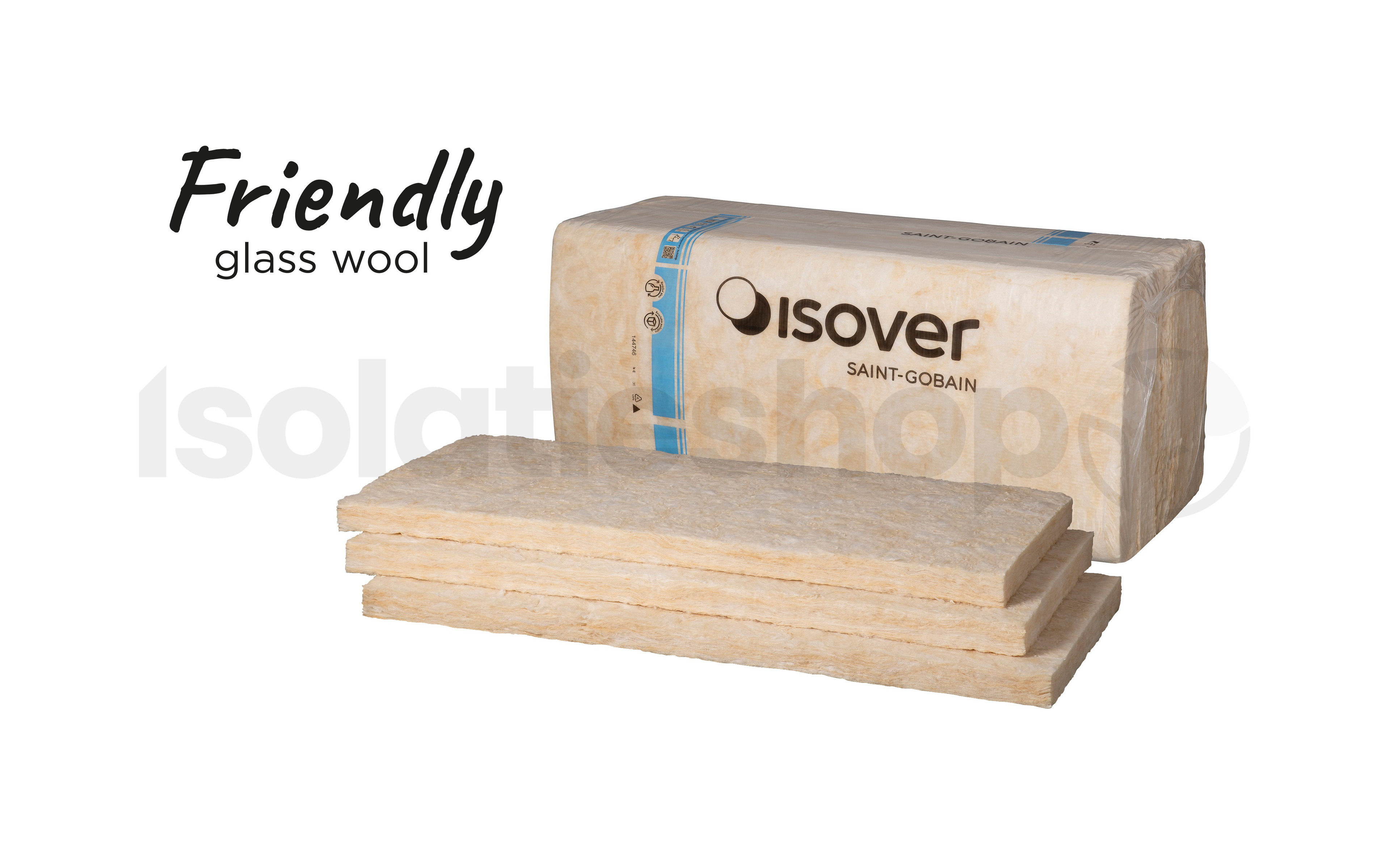 ISOVER Sonepanel glaswol 70mm isolatieplaat 1350x600x70 Rd:1.85 9pl/pak (=7,29m²)