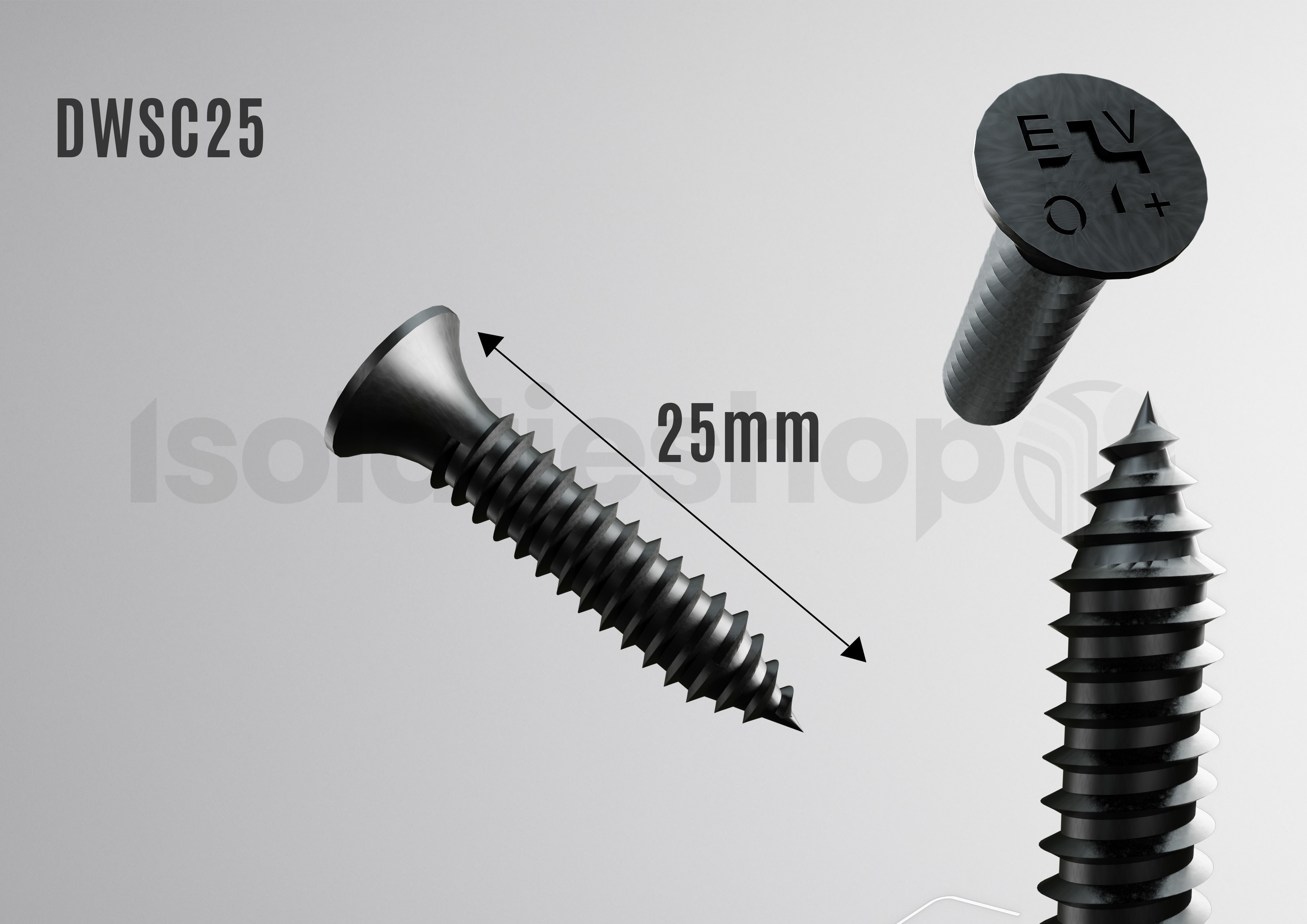 Gipsplaatschroeven PH2 3,9X25mm 1000st.