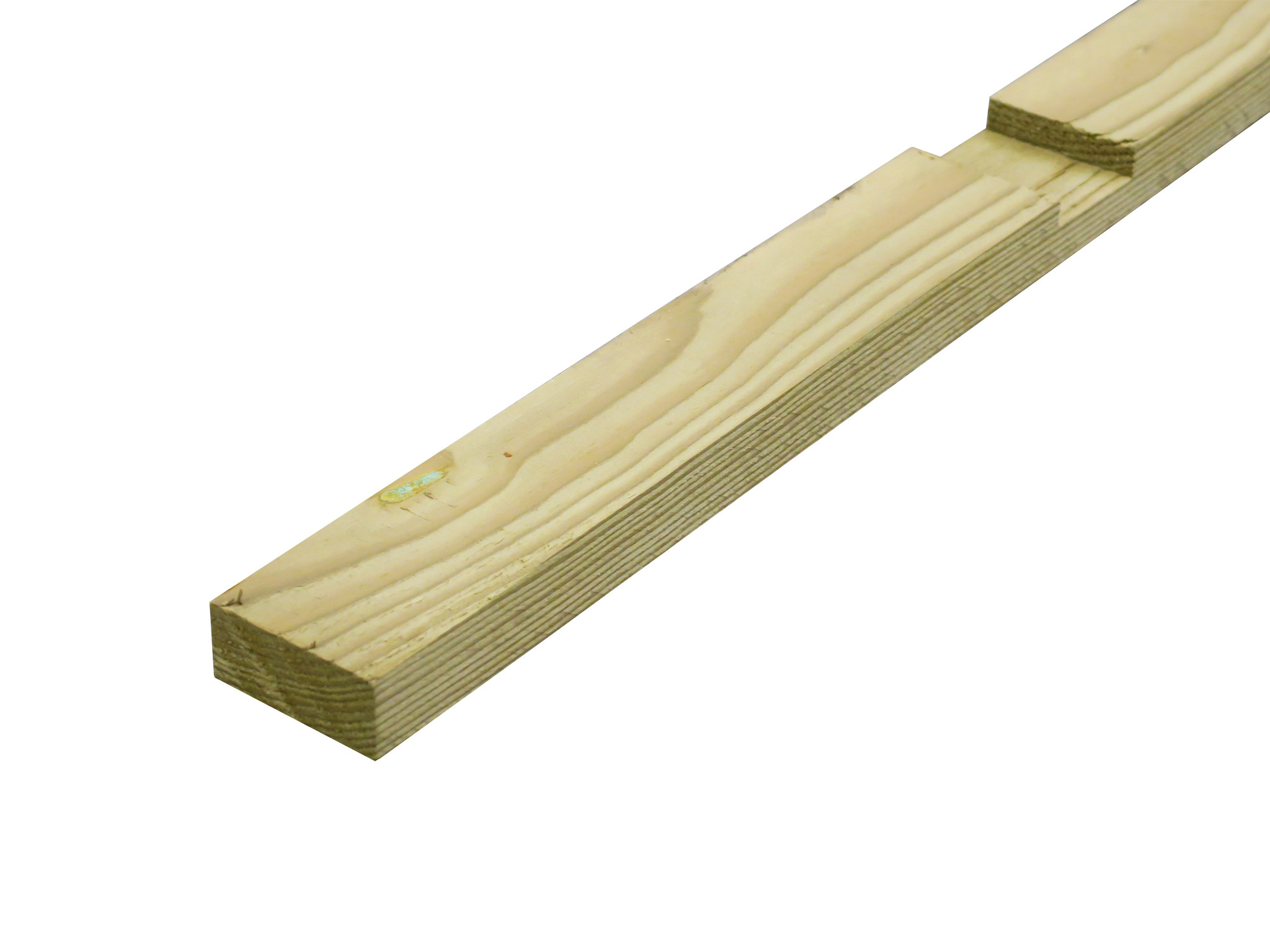 Ventilatielat vurenhout geïmpregneerd geschaafd 21,5x48 3000mm