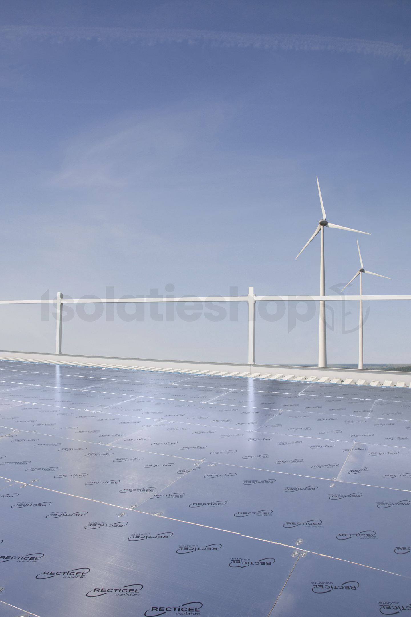 PIR 2-zijdig Aluminium 2400x1200x120mm Rd:5.45 (=2,88 m²)