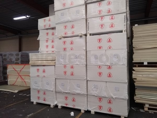 B-keus PIR 2-zijdig aluminium 1200x600x30mm Rd: 1,36 (0,72m2)