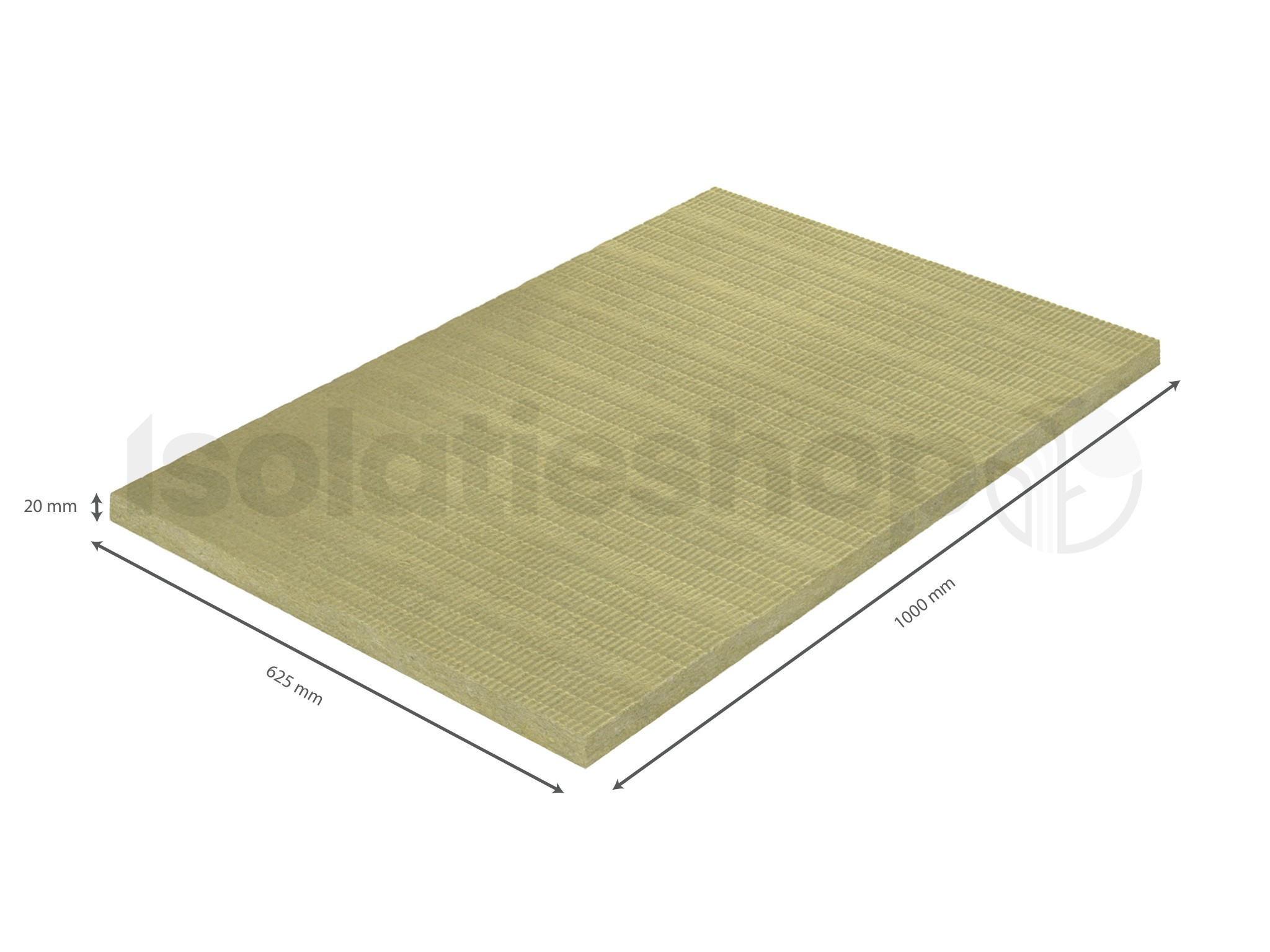 RockFloor Solid 1000x625x20mm Rd:0.55 12pl/pak (=7,50 m²)