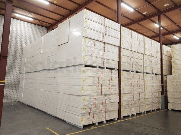 B-keus PIR 2-zijdig aluminium 2400x1200x100mm Rd: 4,54 (2,88m²)