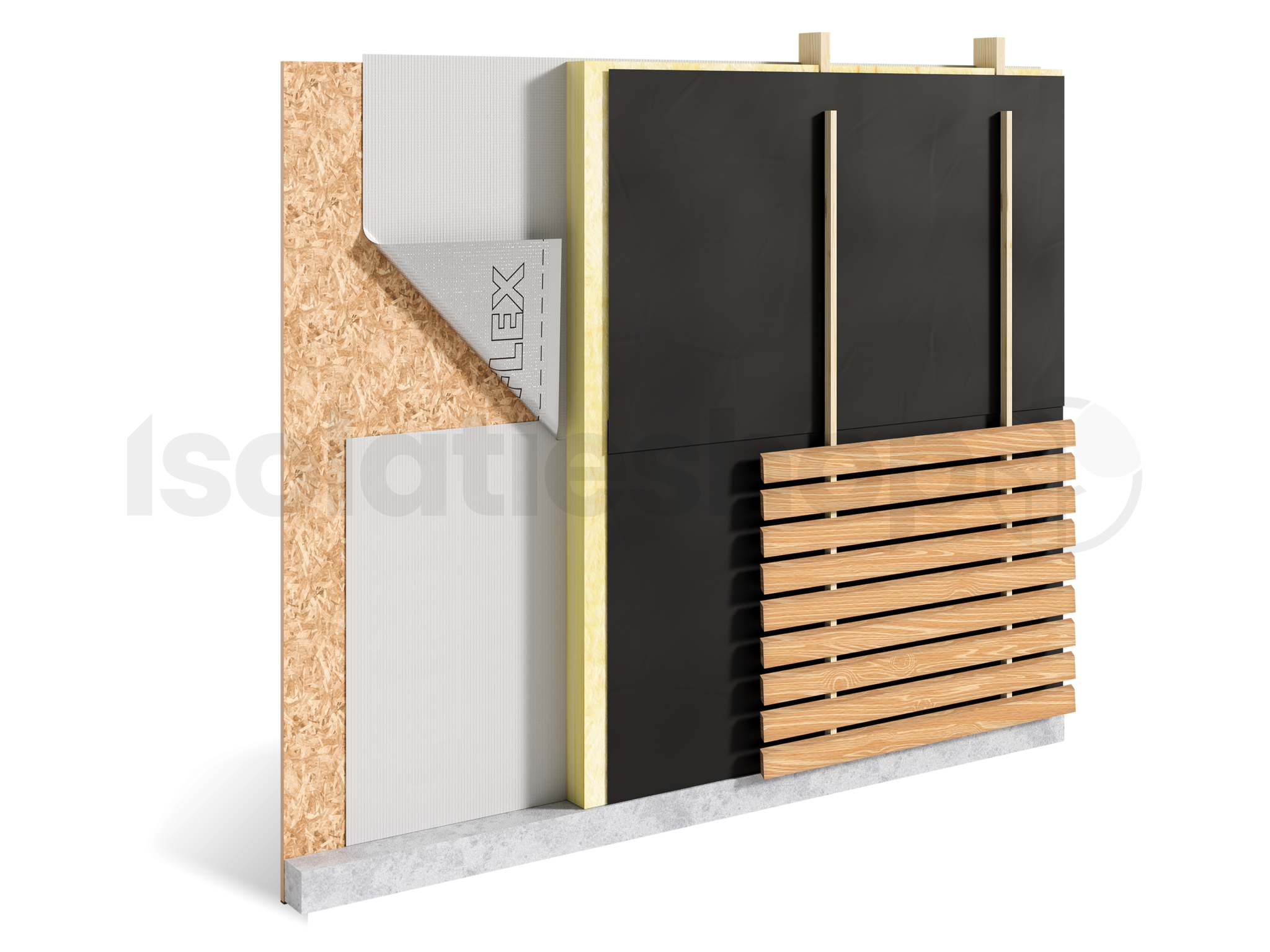 Delta Fassade 20 damp-open UV folie 1.5x50m1 (=75m²)