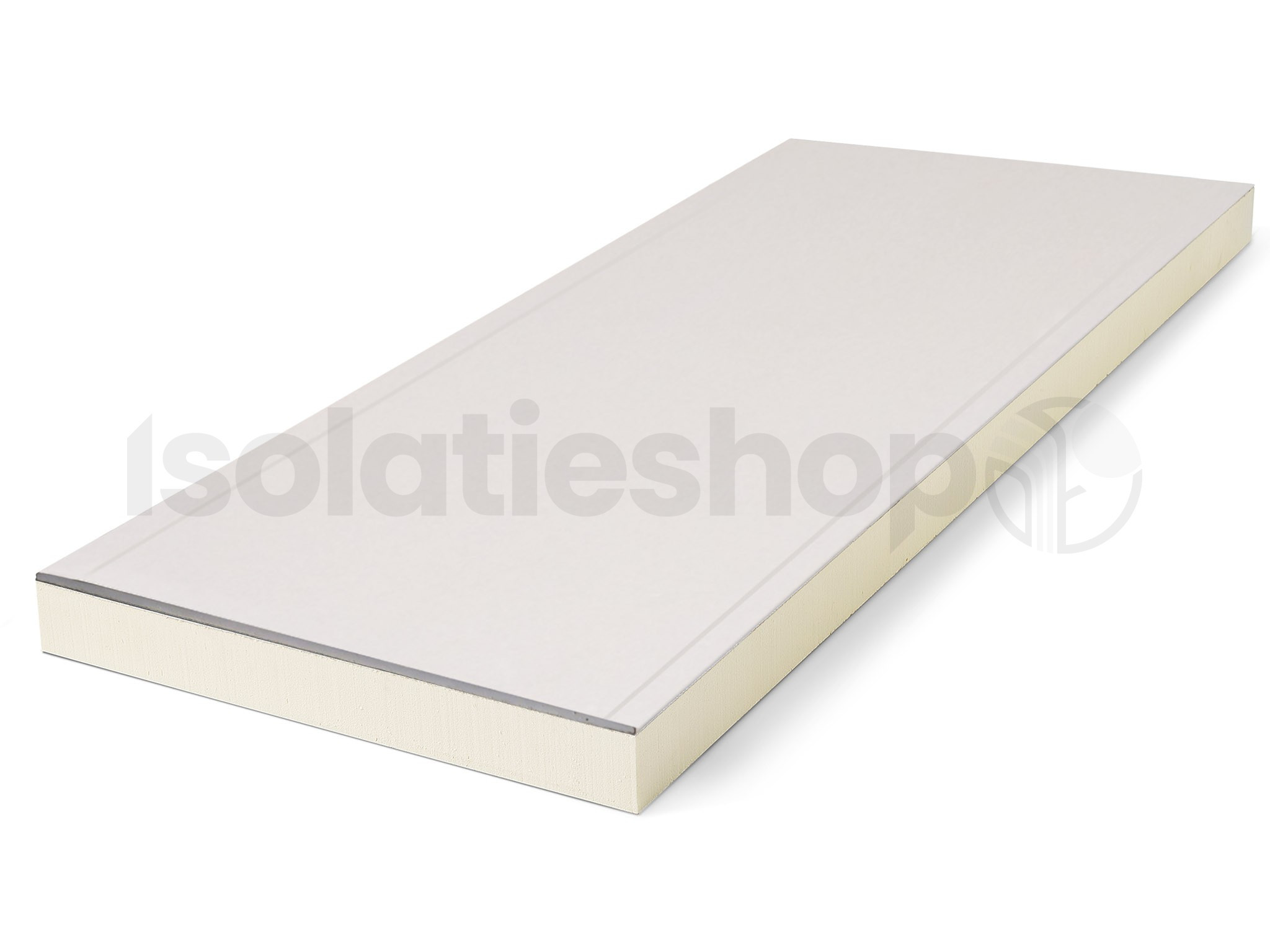 Isolatieshop sample PIR + Gips