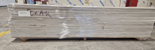 Schadepartij 4: Gipsplaat 3000x600x12,5mm AK (50x) (=90m²)