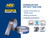 HPX Ducttape 2200 zilver 48mm x 50m