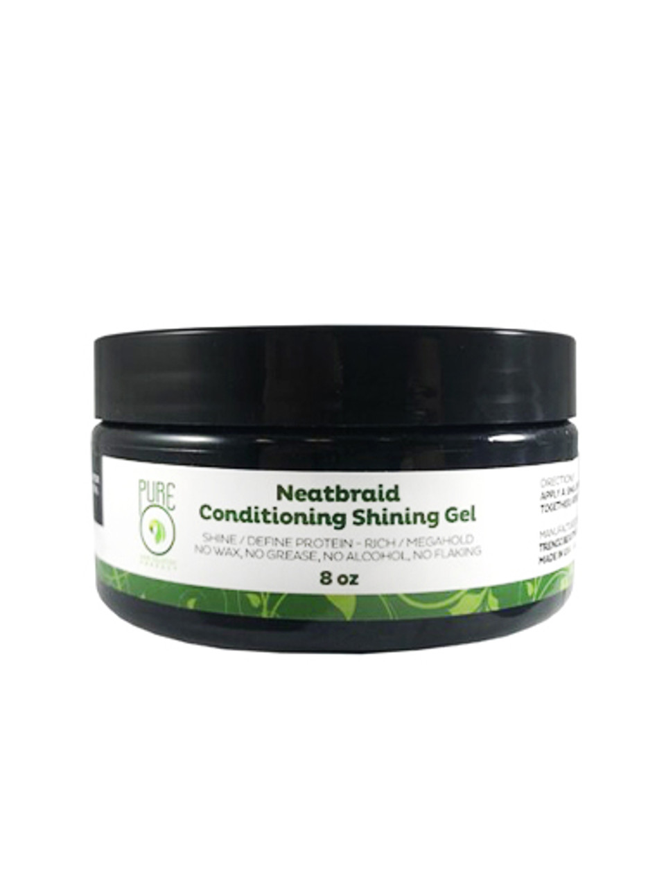 The PURE Neat Braids Conditioning Shining Gel is also used on