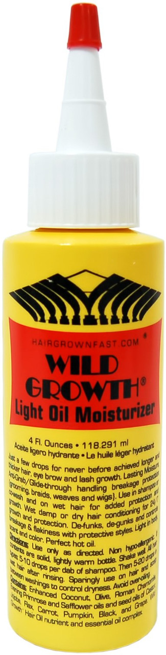Wild Growth Hair Oil 4 oz