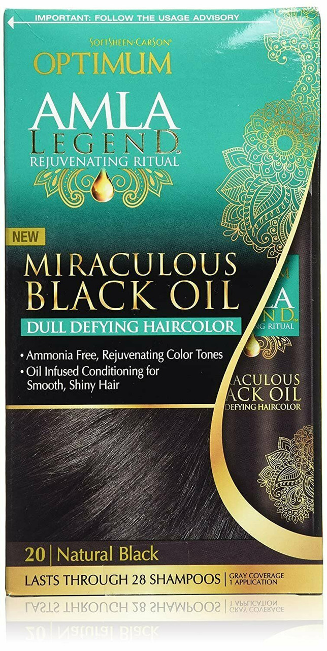 Amla Legend Miraculous Black Oil Haircolor Amla Legend Miraculous Black Oil Haircolor