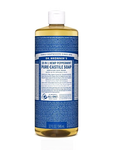 Dr. Bronner's 18 In 1 Hemp Peppermint Pure-Castile Soap