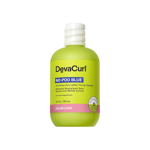 devacurl no poo blue shampoo