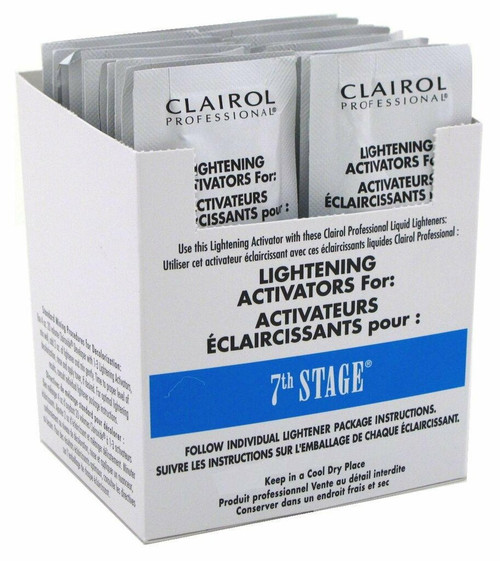 CLAIROL LIGHTENING ACTIVATORS FOR 7TH STAGE(24 Packettes)