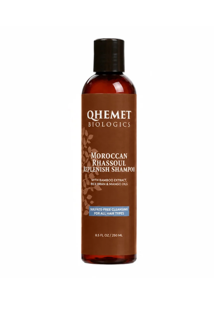 Qhemet Biologics Moroccan Rhassoul Replenish Shampoo