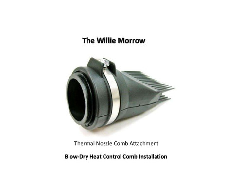 Willie Morrow Thermo Blow Dry Nozzle Willie Morrow Thermo Blow Dry Nozzle