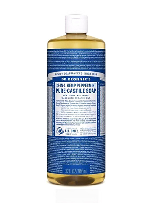 Dr. Bronner's 18 In 1 Hemp Peppermint Pure-Castile Soap