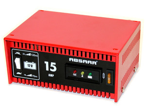 ABSAAR 15 AMP 12V BATTERY CHARGER