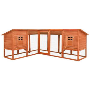  Rabbit Hutch Brown Solid fir wood, plywood, galvanized steel A949-170872