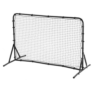  Soccer Rebound Trainer, 6x4FT Iron Soccer Training Equipment, Sports Football Rebounder Wall, Doub E415-ZQHDWTZ64YCD591D1V0