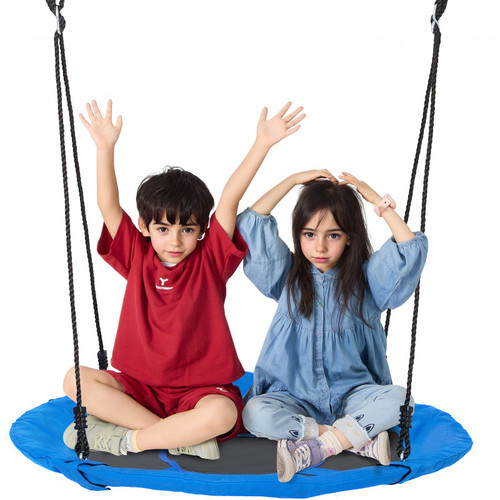 Tree Swing, 40 Inch Saucer Swing, 750lbs Weight Capacity, 900D Oxford Fabric Swing Seat with 2 Tre E415-LSFDQQLSFD409Q7D1V0  Tree Swing, 40 Inch Saucer Swing, 750lbs Weight Capacity, 900D Oxford Fabric Swing Seat with 2 Tre E415-LSFDQQLSFD409Q7D1V0