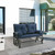 Outdoor Garden Patio Rocking Glider Chair Loveseat with Navy Blue Cushions Q280-NVGRT985541 Outdoor Garden Patio Rocking Glider Chair Loveseat with Navy Blue Cushions Q280-NVGRT985541