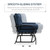 Outdoor Garden Patio Rocking Glider Chair Loveseat with Navy Blue Cushions Q280-NVGRT985541 Outdoor Garden Patio Rocking Glider Chair Loveseat with Navy Blue Cushions Q280-NVGRT985541