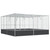  Aviary Silver 164.6"x163"x83.5" Steel A949-172588