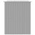  Dog House with Roof Light Gray 84.3"x60.2"x71.3" Galvanized Steel A949-172372