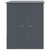 Dog House with Roof Anthracite 65"x60.2"x71.3" Galvanized Steel A949-172363