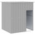 Dog House Light Grey Galvanized Steel 64.9 x 60.2 x 71.3 in A949-172364  Dog House Light Grey Galvanized Steel 64.9 x 60.2 x 71.3 in A949-172364