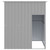 Dog House Light Grey Galvanized Steel 64.9 x 60.2 x 71.3 in A949-172364  Dog House Light Grey Galvanized Steel 64.9 x 60.2 x 71.3 in A949-172364