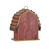 Outdoor Red Wood and Metal Barn Style Hanging Bird House Q280-GWRBH3150692871 Outdoor Red Wood and Metal Barn Style Hanging Bird House Q280-GWRBH3150692871