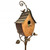 Outdoor Powder Coated Iron Birdhouse with 3-Prong Garden Stake in Copper Finish Q280-SNTACSB113658792 Outdoor Powder Coated Iron Birdhouse with 3-Prong Garden Stake in Copper Finish Q280-SNTACSB113658792