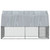  Chicken Cage Silver Galvanized steel, Polyethylene Large Durable A949-3294911