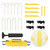  Volleyball Net Yellow and Black 324"x96.1" PE Fabric A949-93744