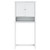Washing Machine Cabinet White Solid pine wood Standard A949-358556  Washing Machine Cabinet White Solid pine wood Standard A949-358556